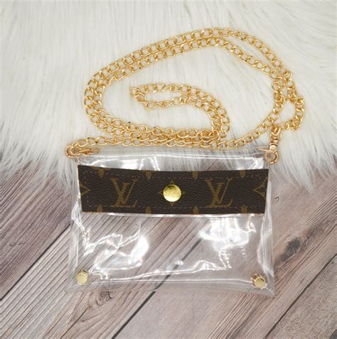 louis vuitton clear stadium bag|clear bag for stadium walmart.